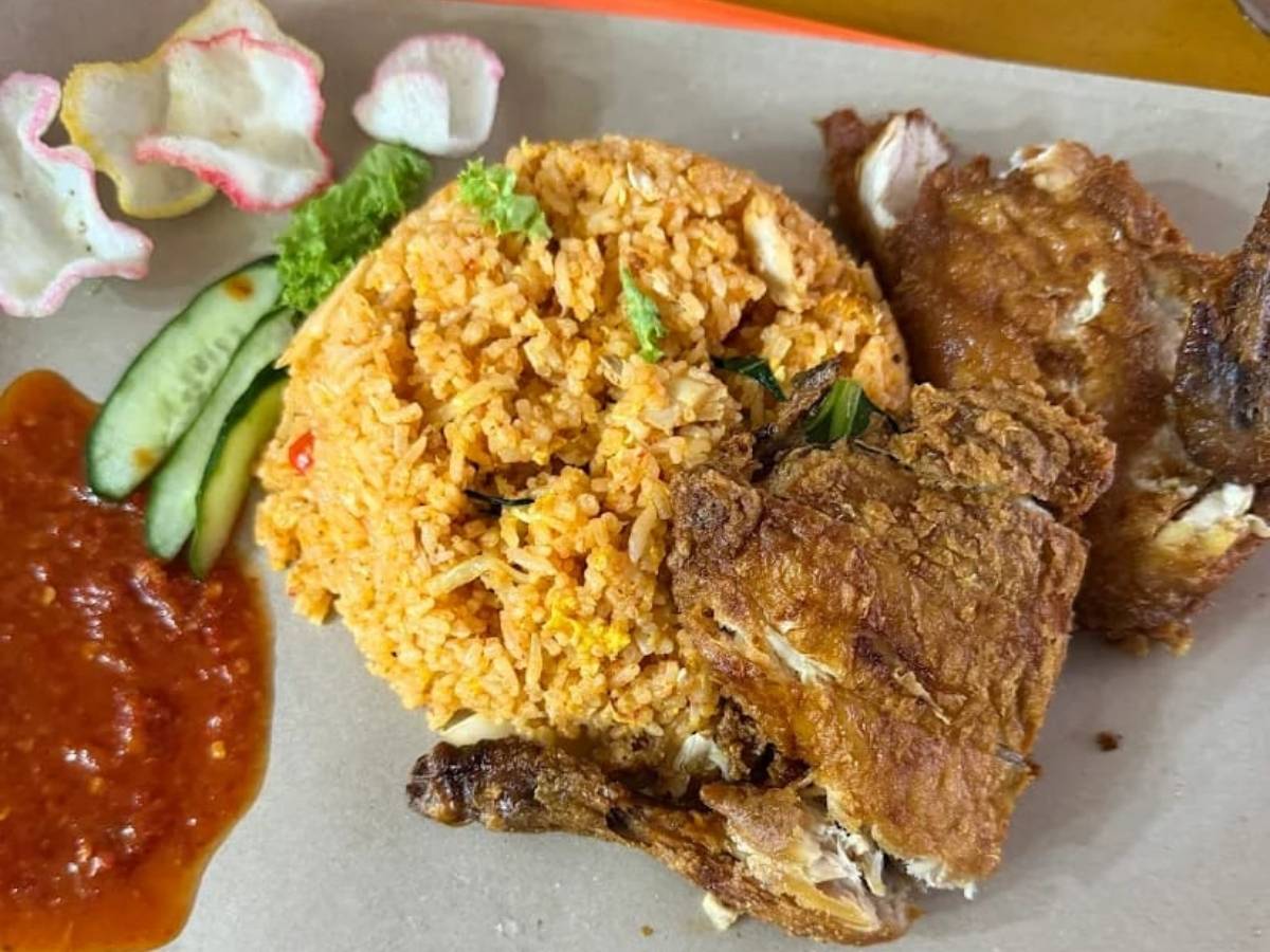 ministers and president favourite food - hasina muslim food nasi ayam goreng