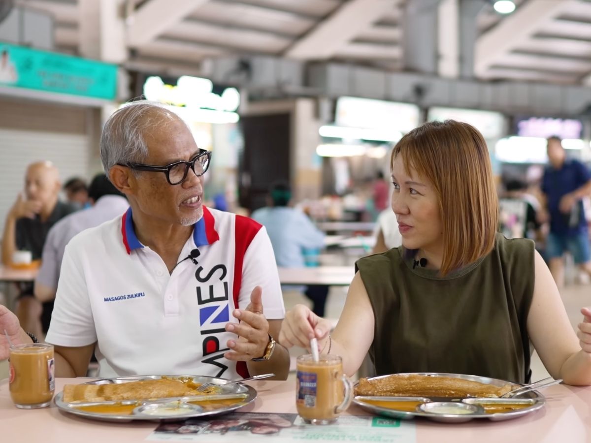 ministers and president favourite food - rajarani thosai masagos zulkifli