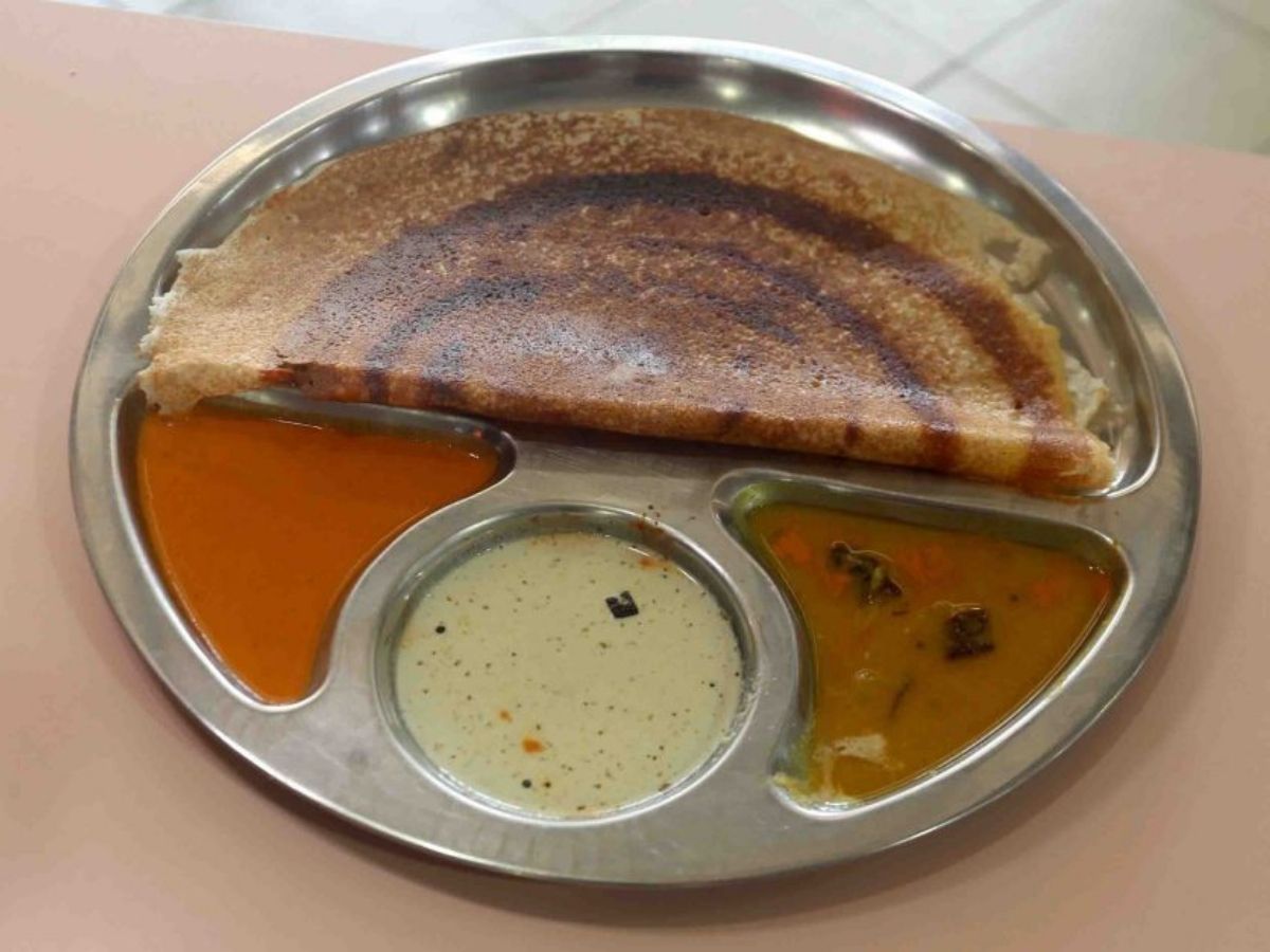 ministers and president favourite food - rajarani thosai crispy cereal thosai