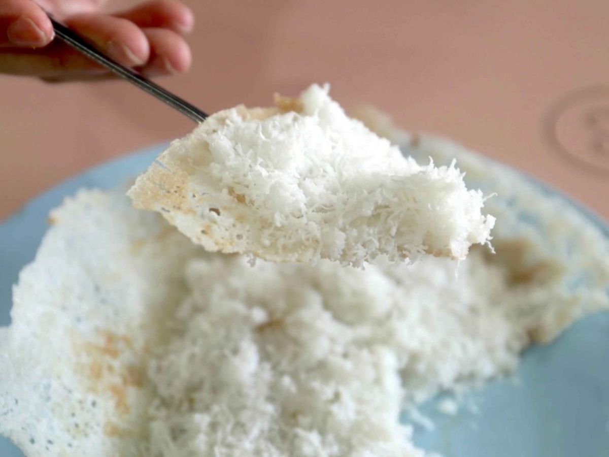 ministers and president favourite food - rajarani thosai coconut appam