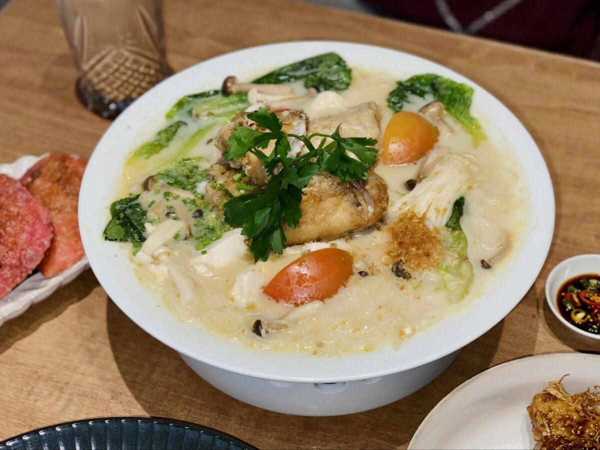 Empat Sekawan - Yam & fish soup
