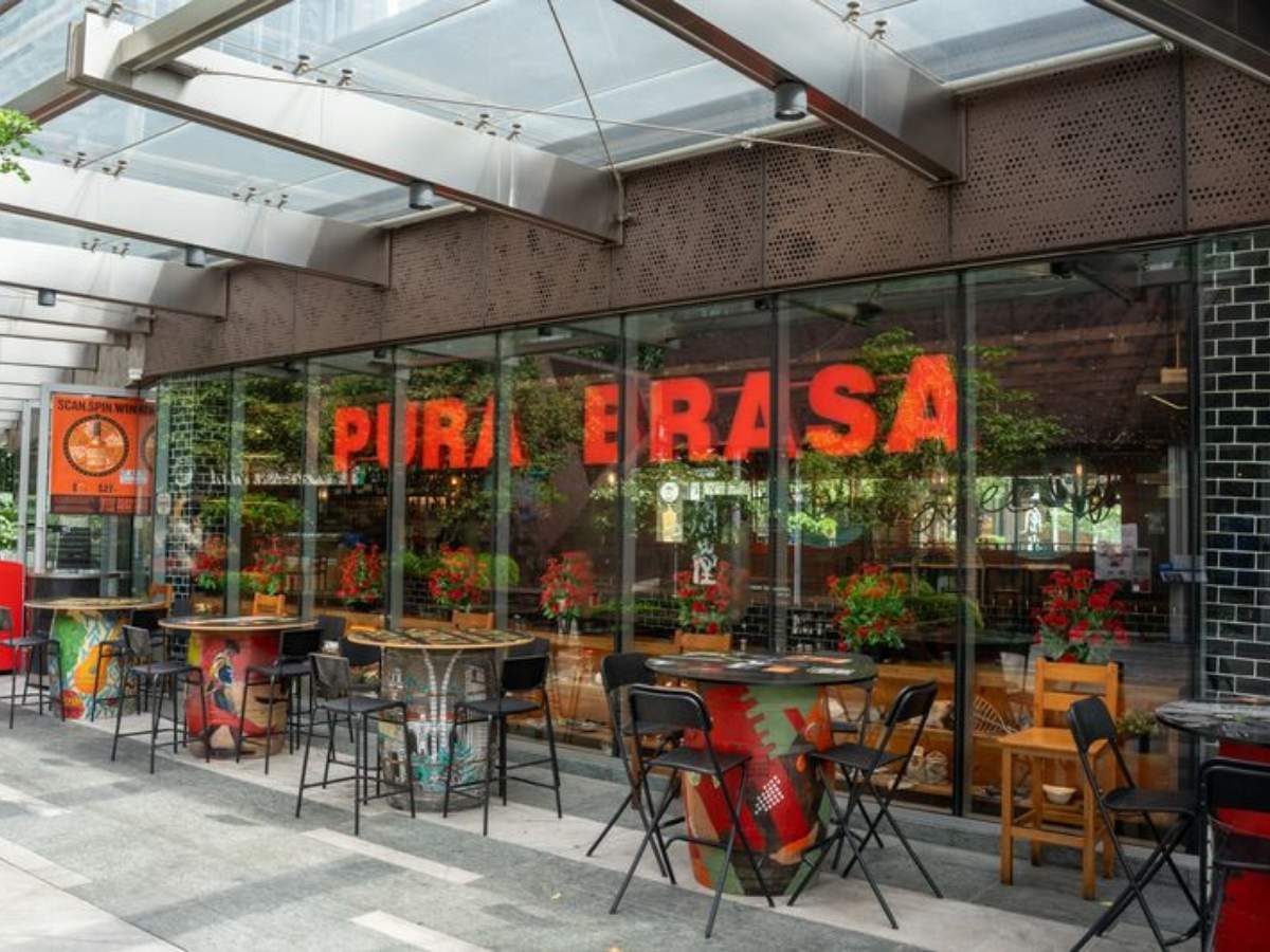 best spanish restaurants - pura brasa restaurant front
