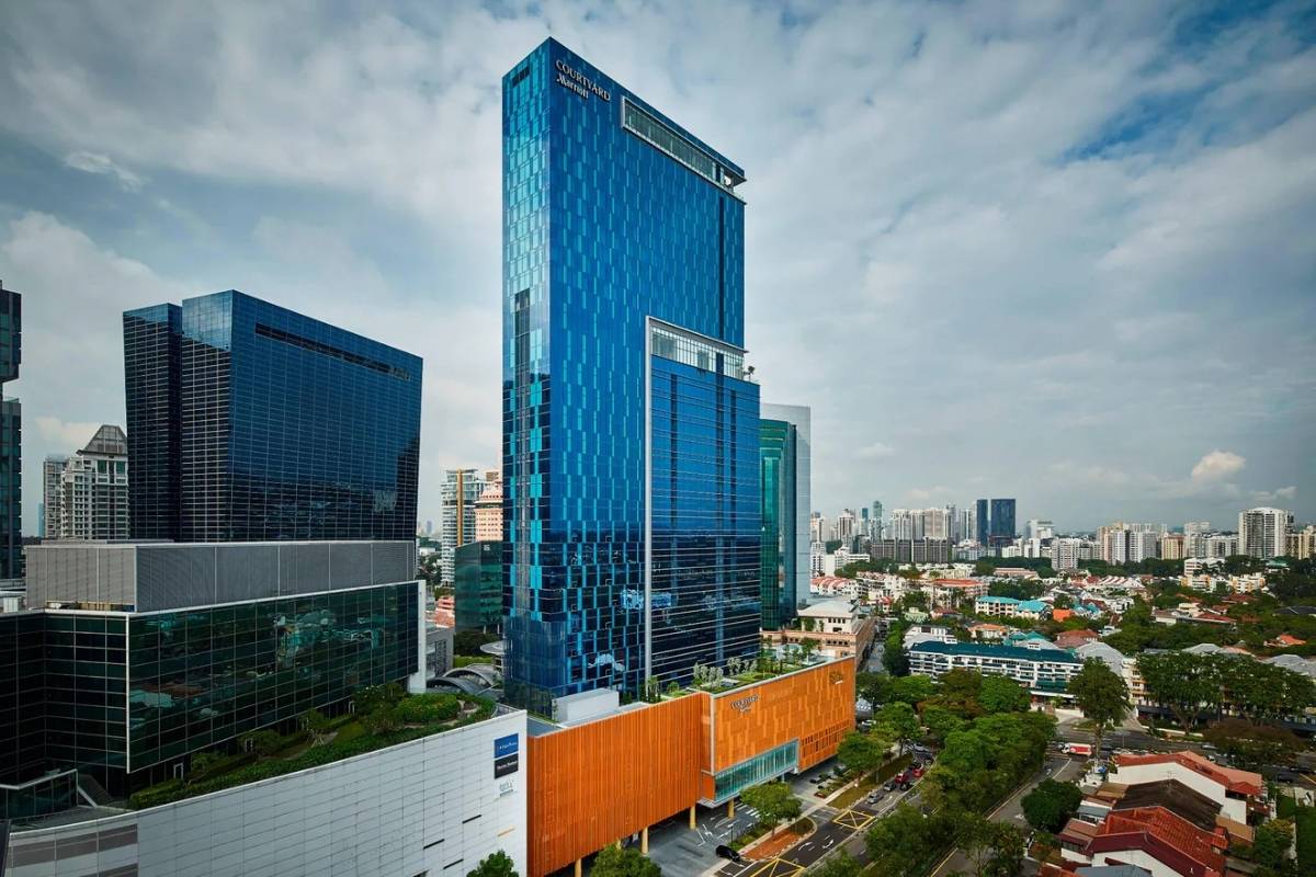 staycation in Singapore - Courtyard by Marriott Singapore Novena