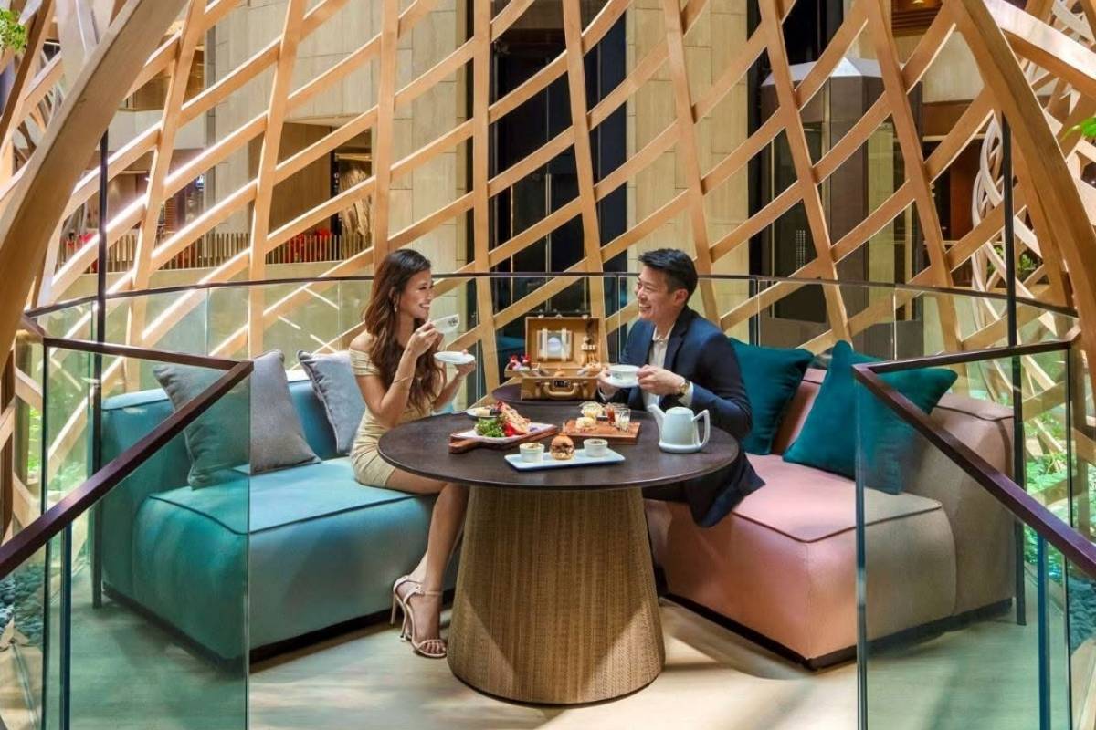 staycation in Singapore - PARKROYAL COLLECTION Marina Bay (afternoon tea)