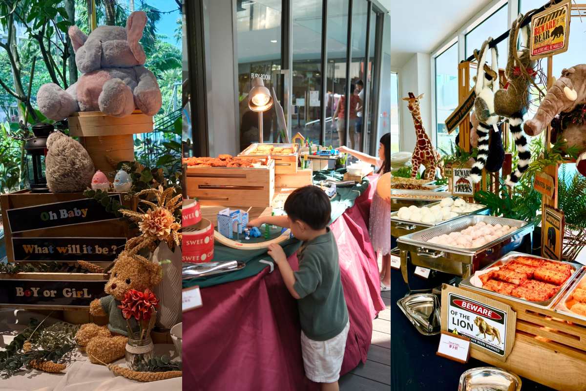 buffet catering - thematic setup