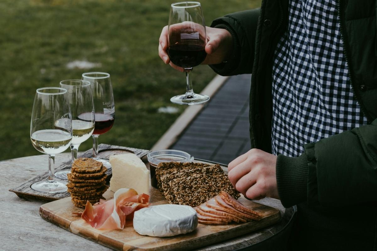 things to do in July - Cheese & Wine Night