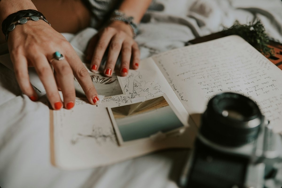 things to do in July - Junk journaling