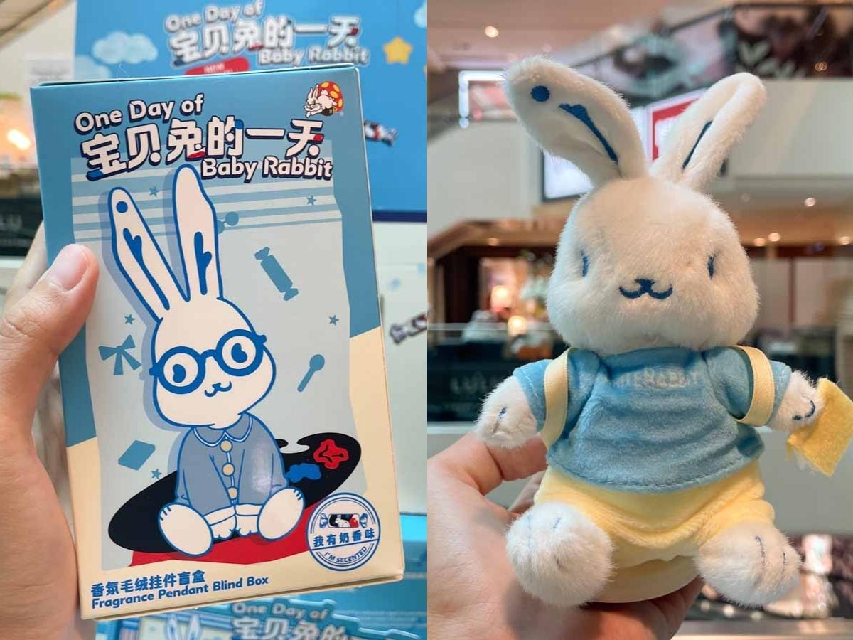 white rabbit pop up store plaza sing - plushie2