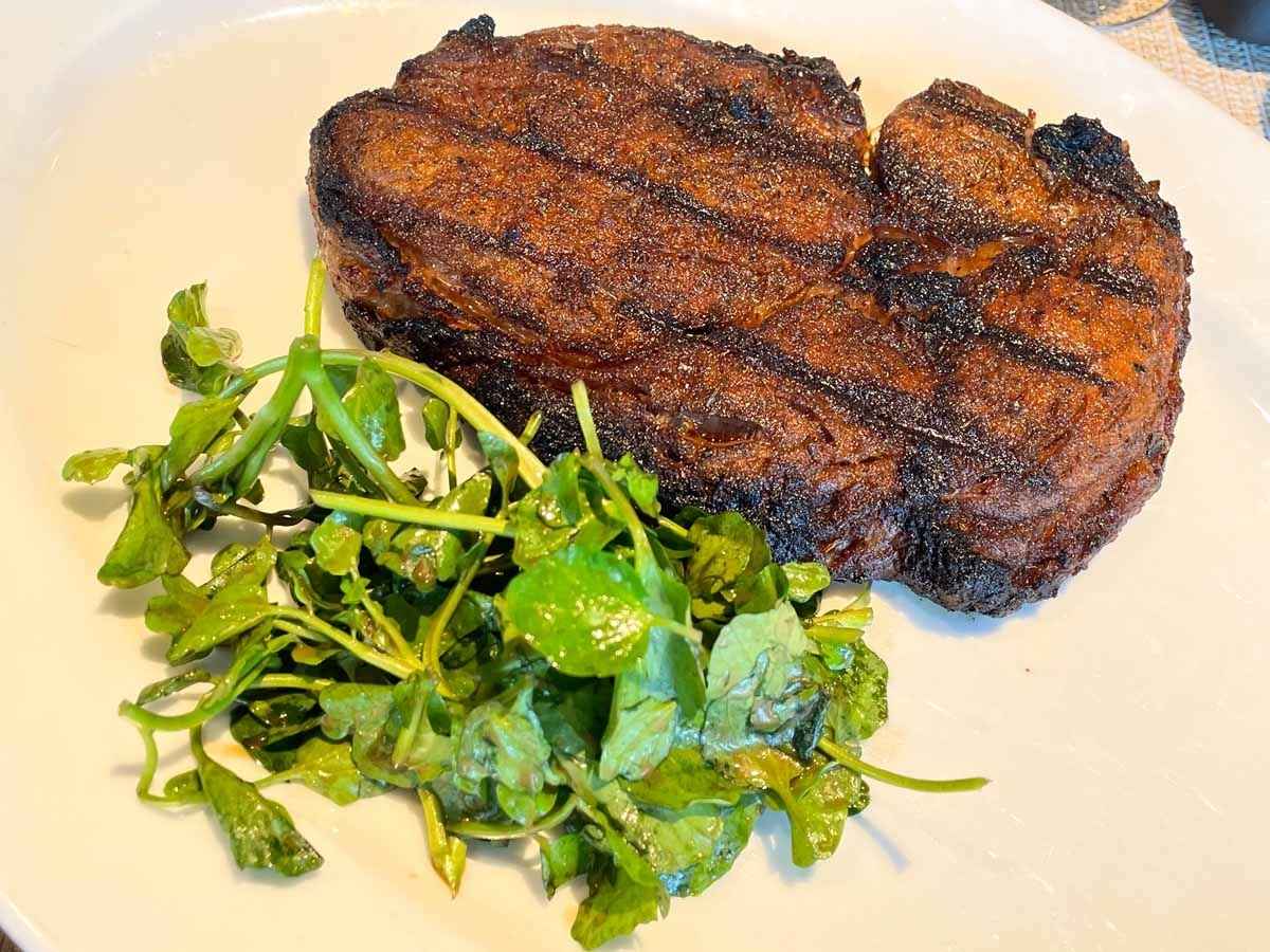 wooloomooloo steakhouse - usda prime cajun rib eye