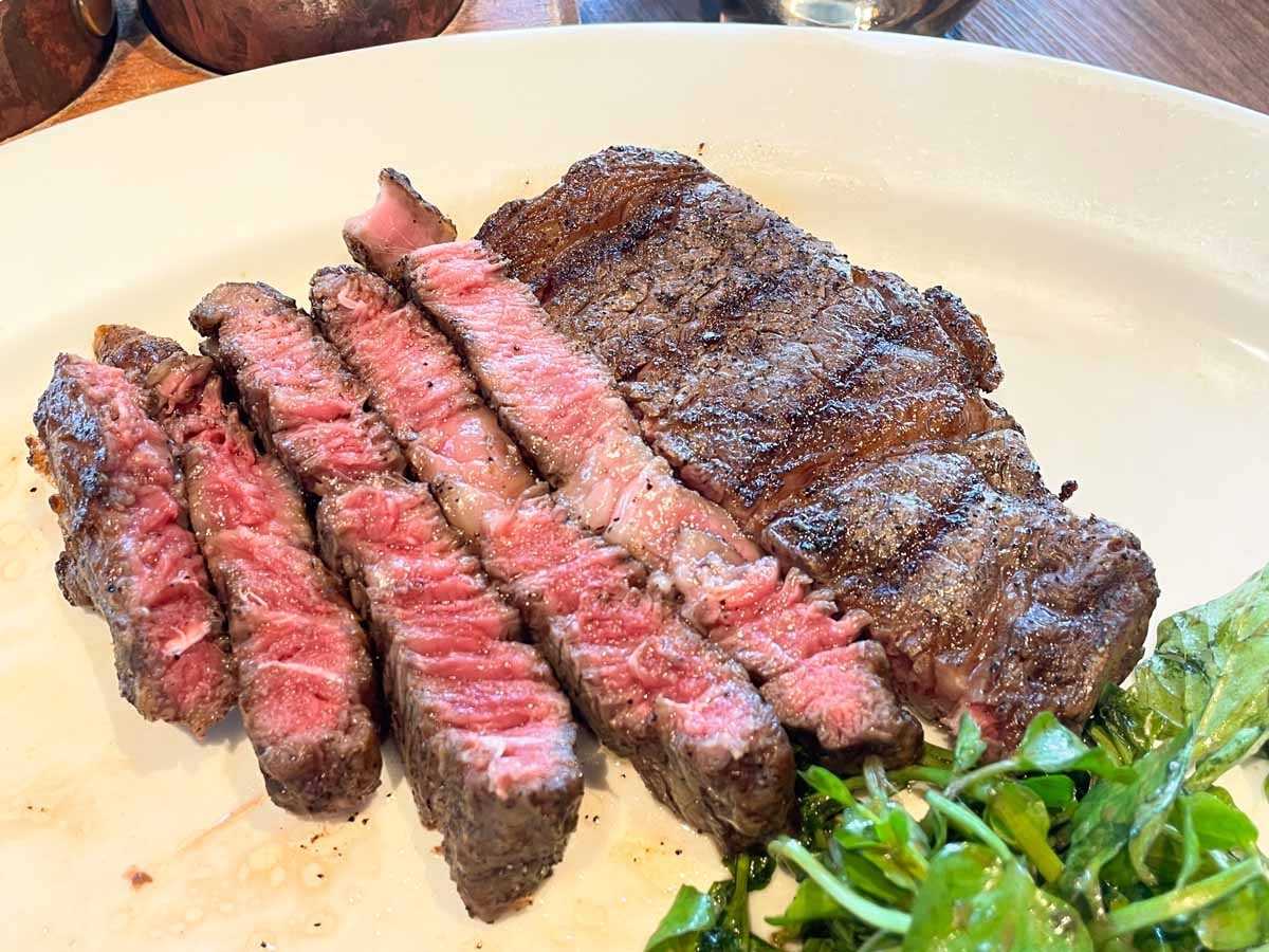 wooloomooloo steakhouse - mayura station chocolate fed full blood wagyu rib eye