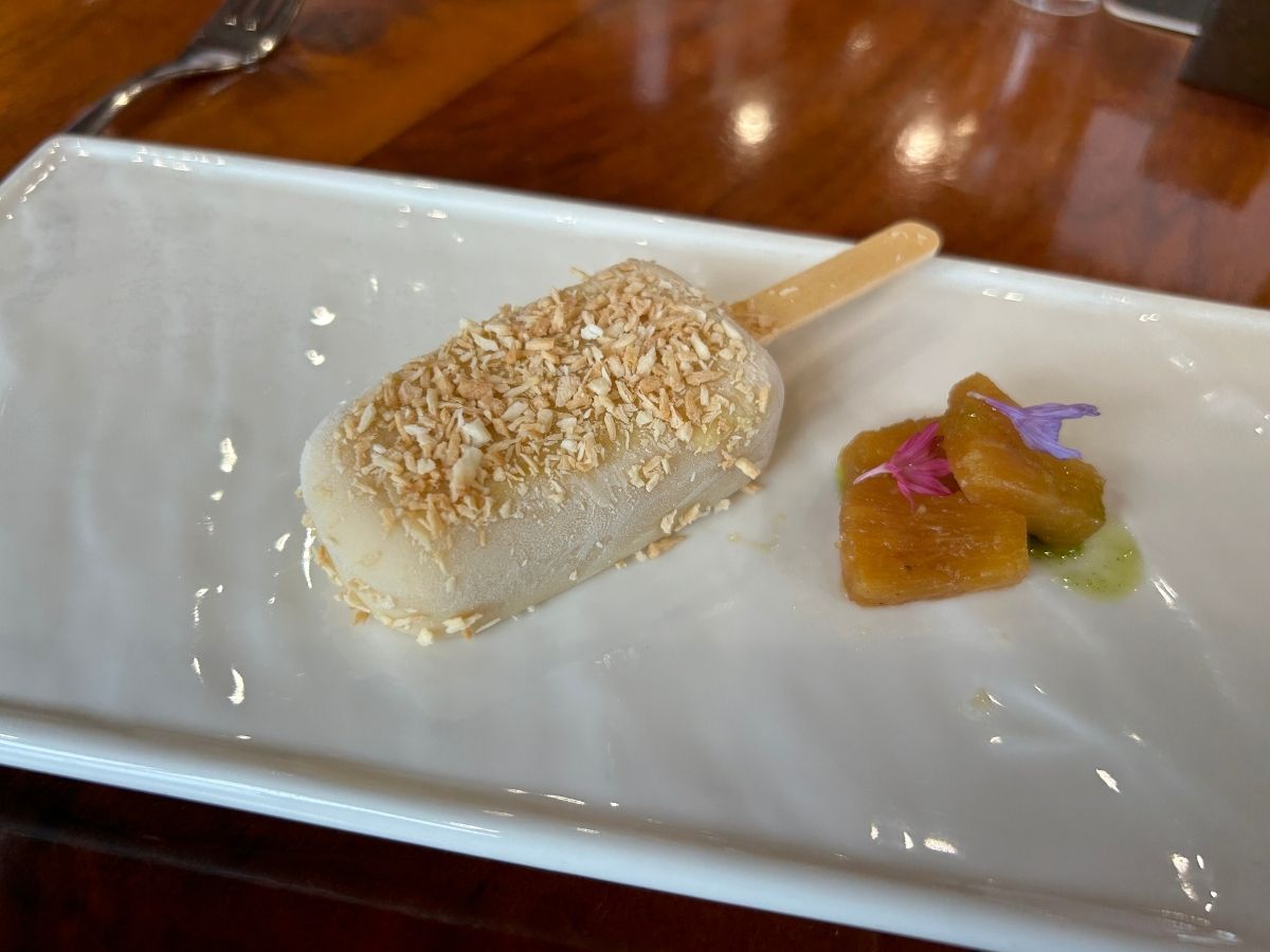 albatross island restaurant - Pandan Gula Melaka Kulfi on a Stick