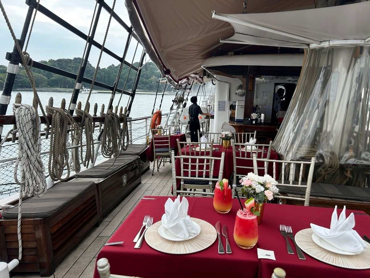 albatross island restaurant - royal albatross upper deck
