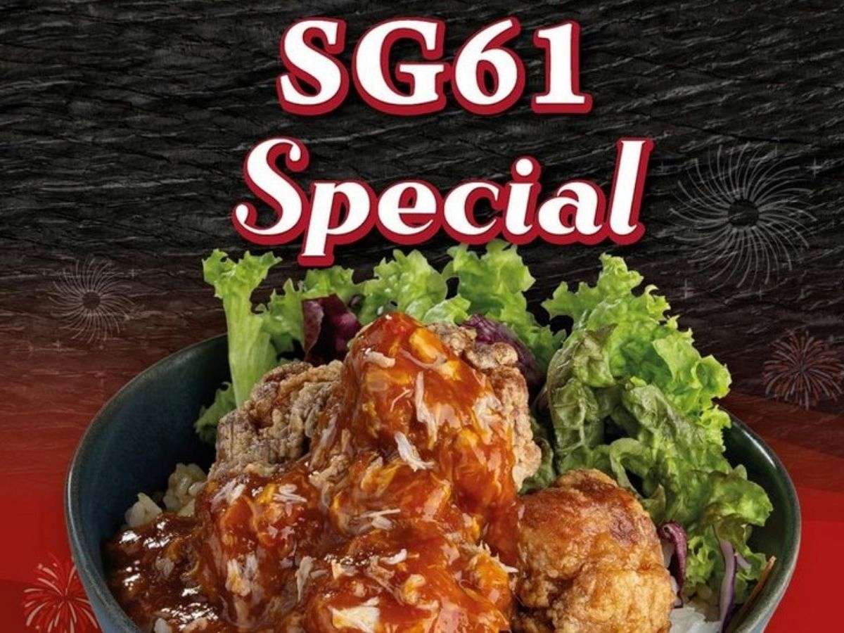 Best sg61 food deals - aburi-en