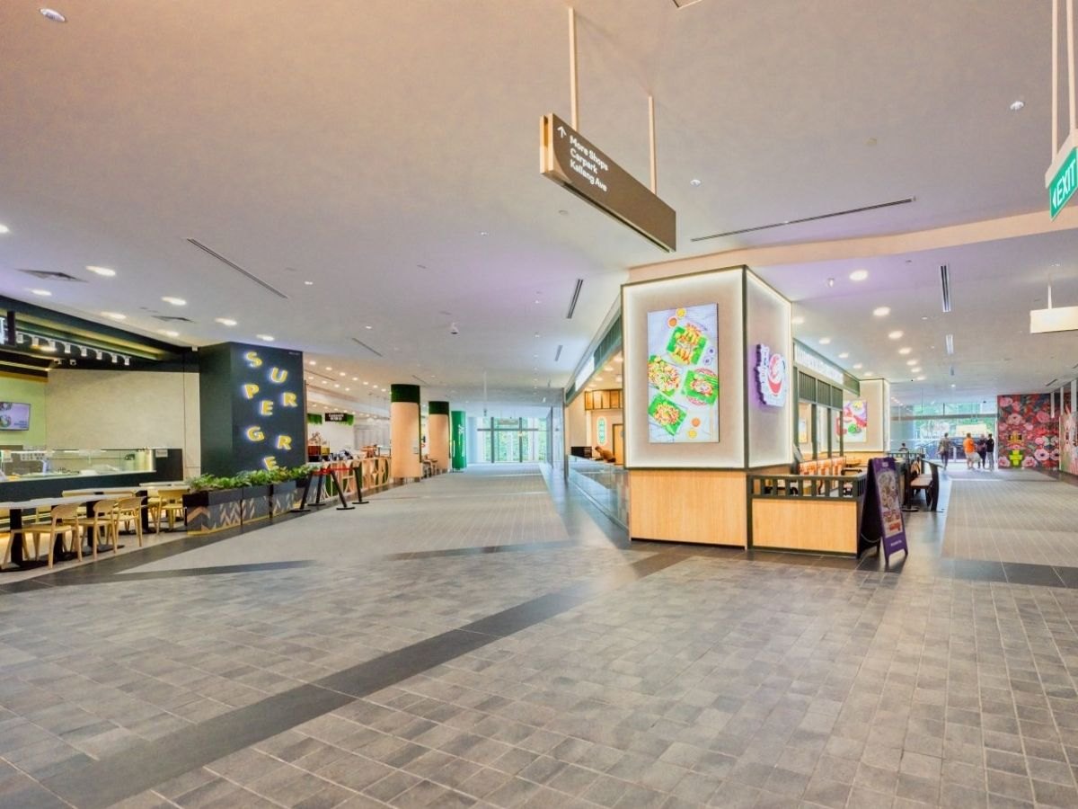 Aperia mall upgrade - inner f&b wing