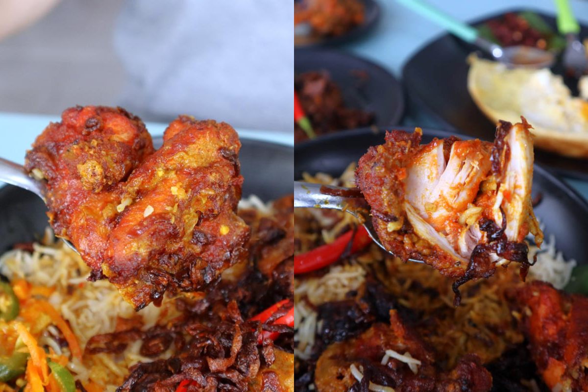 the ceylonese affair - chicken closeup