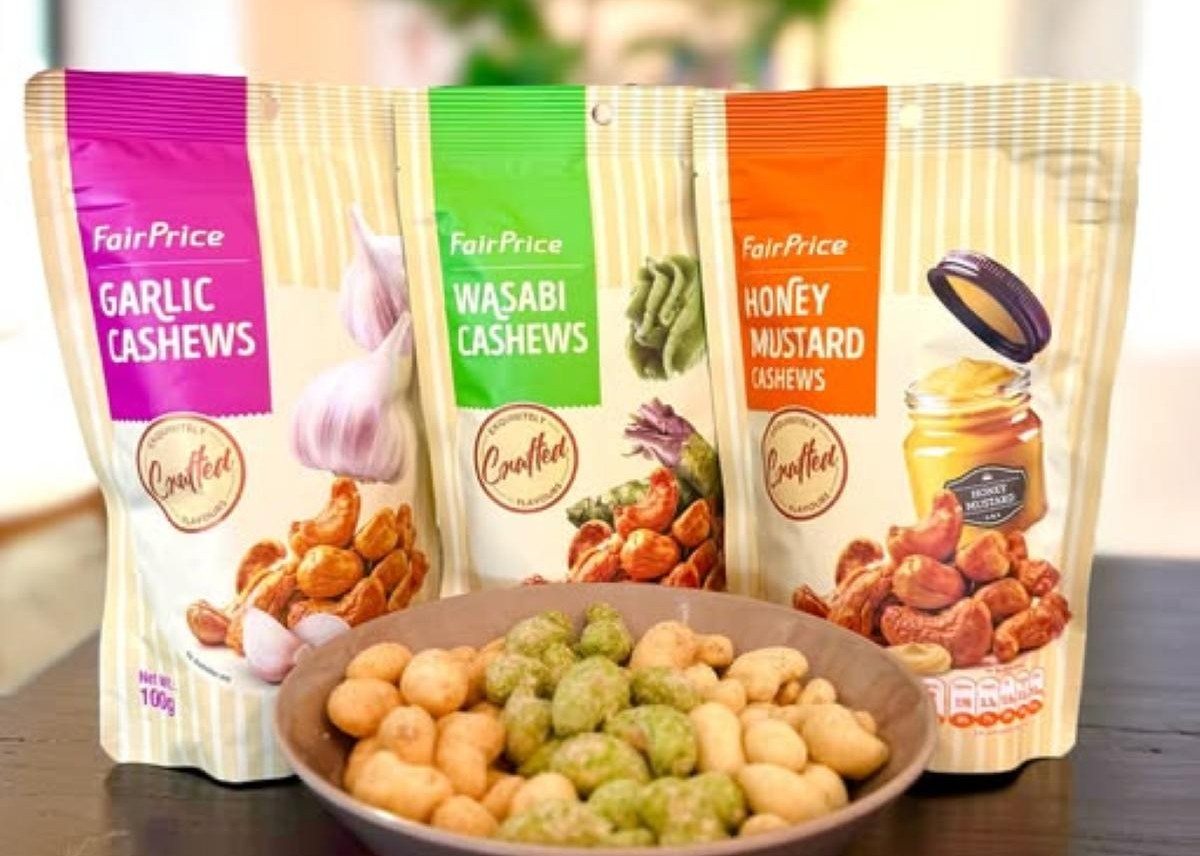 Unique snacks - fairprice cashew
