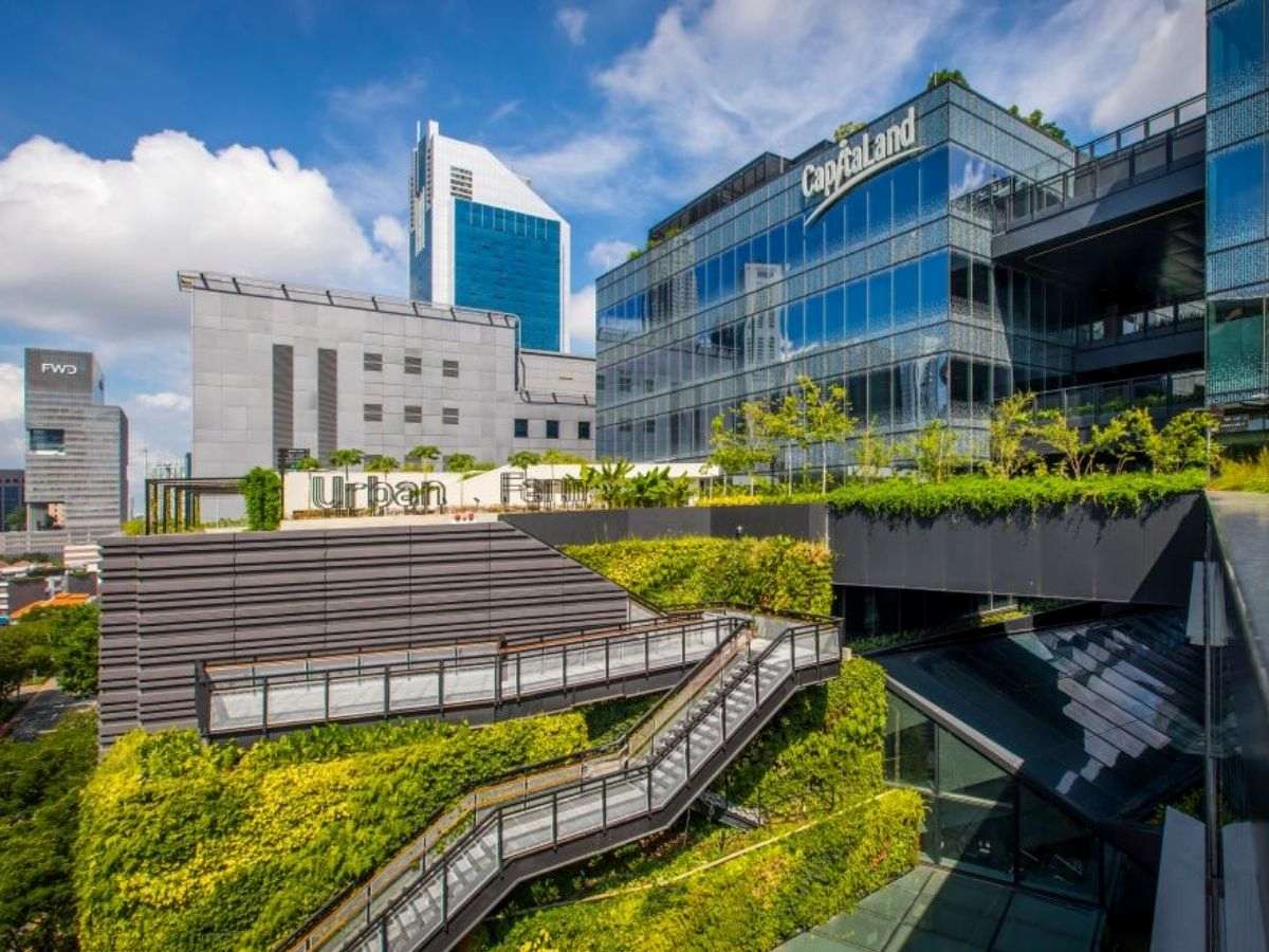 Best rooftops - Funan roof garden