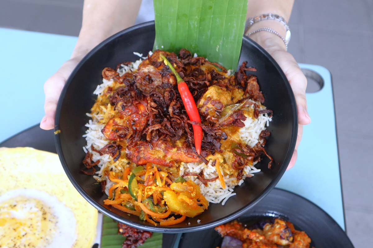 the ceylonese affair - fried chicken biryani
