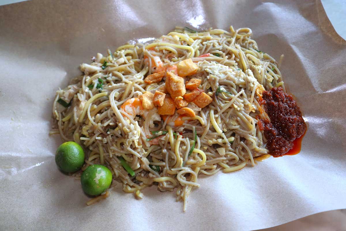 24-hour hokkien mee spot - hokkien prawn mee