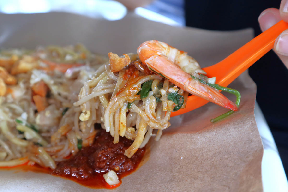 24-hour hokkien mee spot - hokkien mee closeup