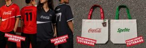 KFC Karnival team jersey and tote bag