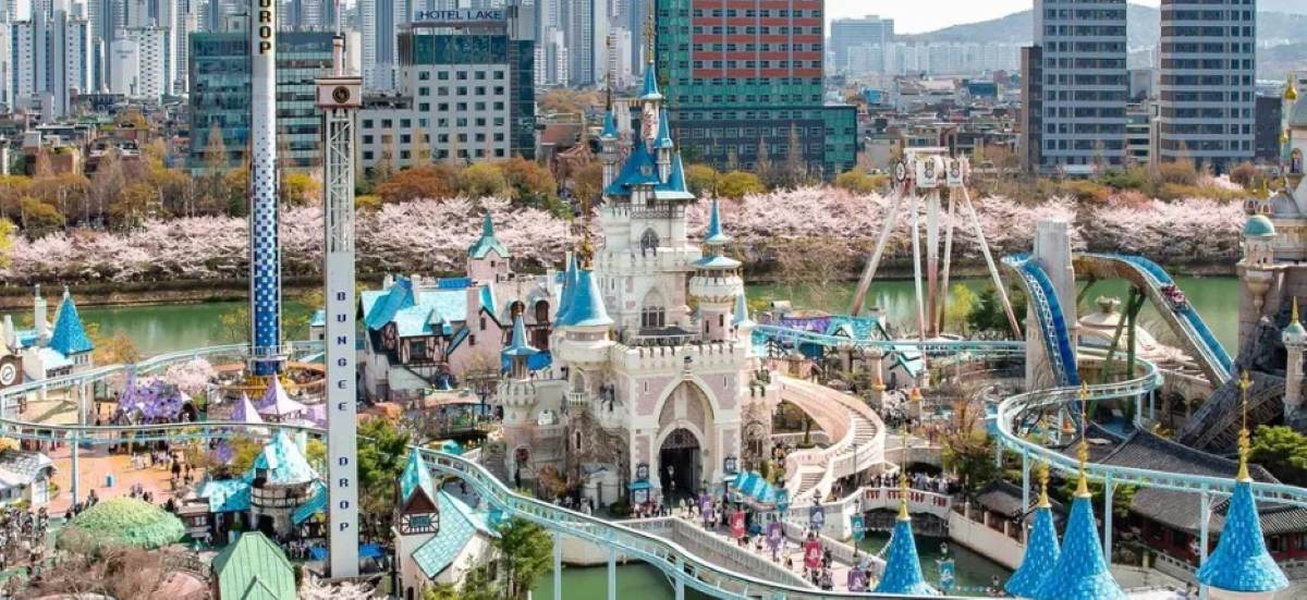 Trip.com 7.7 mega sale lotte world south korea