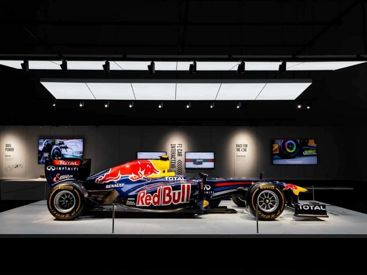 F1 exhibition - Red Bull Racing race car