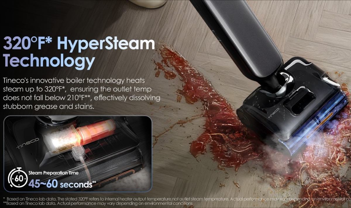 Tineco floor cleaner - HyperSteam