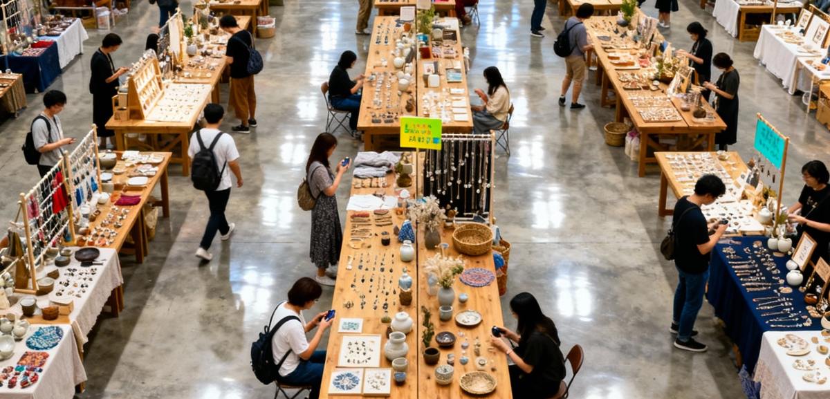 Asia Art & Craft Fair - booths
