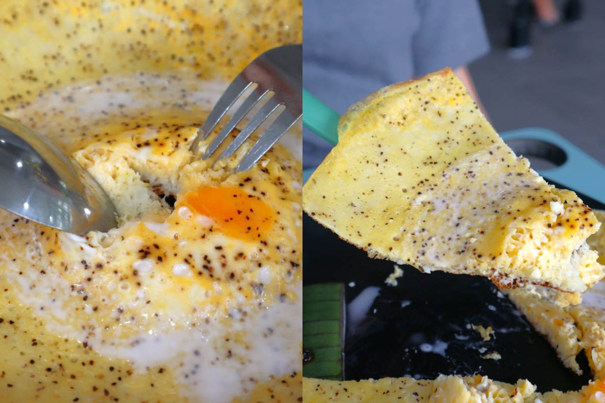 the ceylonese affair - pepper appam closeup