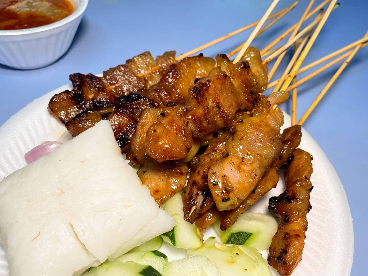 best-rated satay - pang's satay overview of dish 2