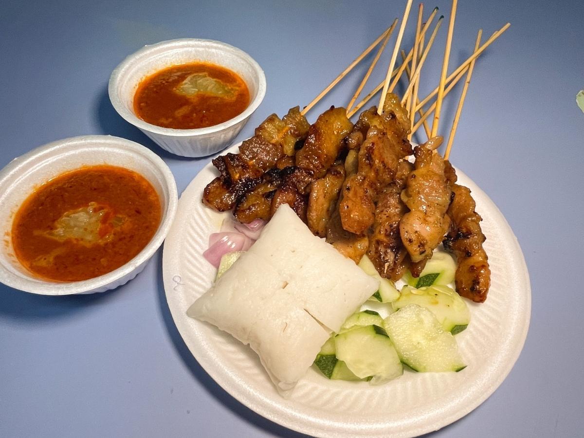 best-rated satay - pang's satay overview of dish 1
