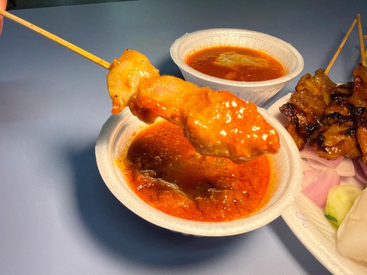 best-rated satay - pang's chicken satay