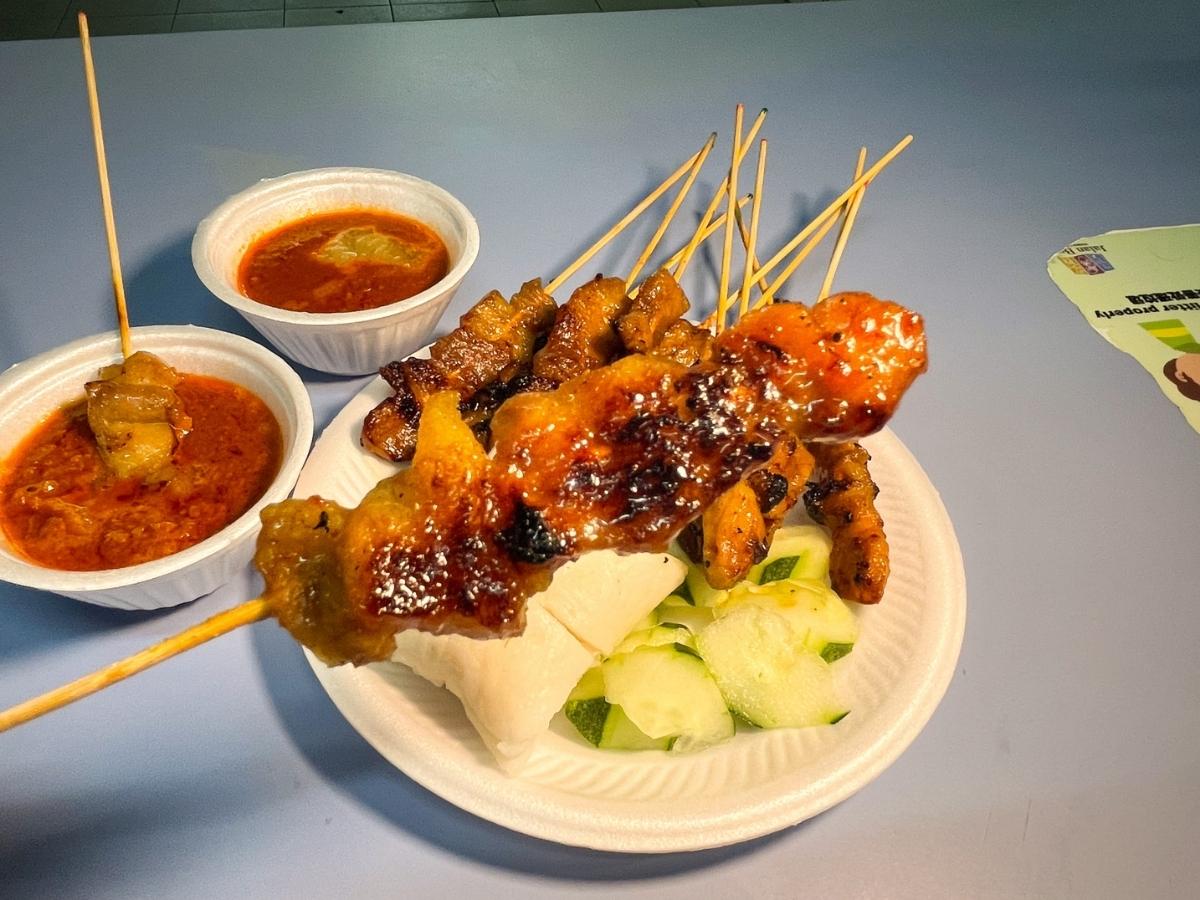 best-rated satay - pang's pork belly satay