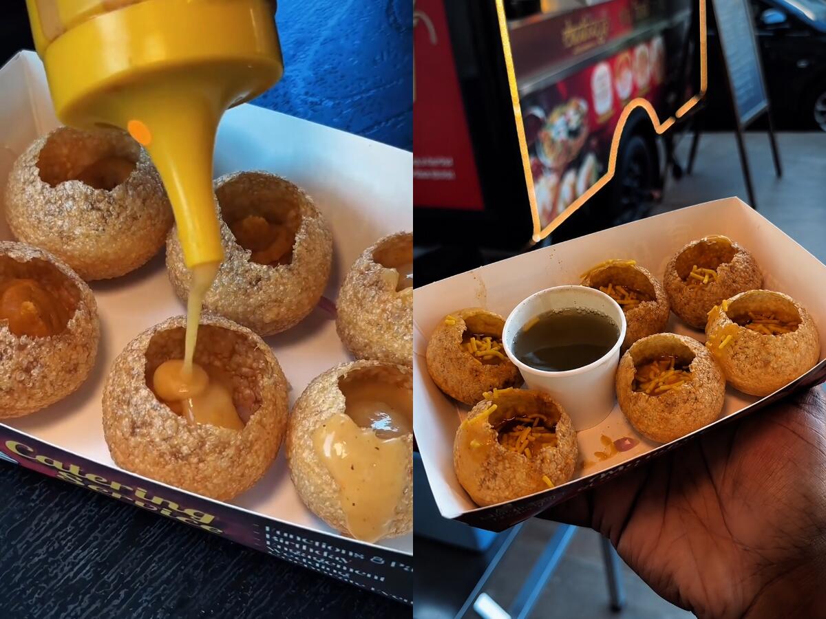 Chutneys & Chai - Mango pani puri