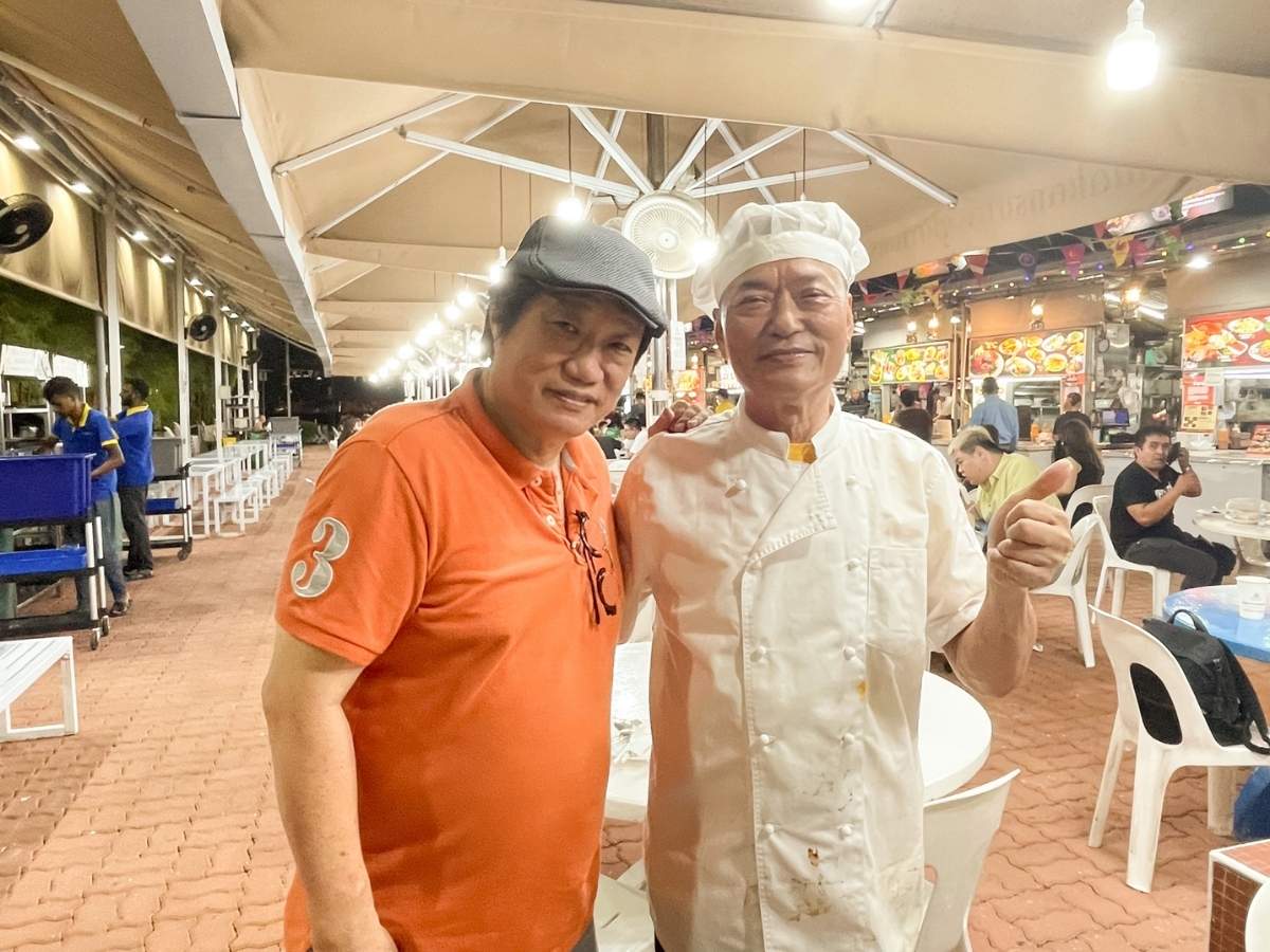 hawkers omakase part 2 - kf seetoh and chef
