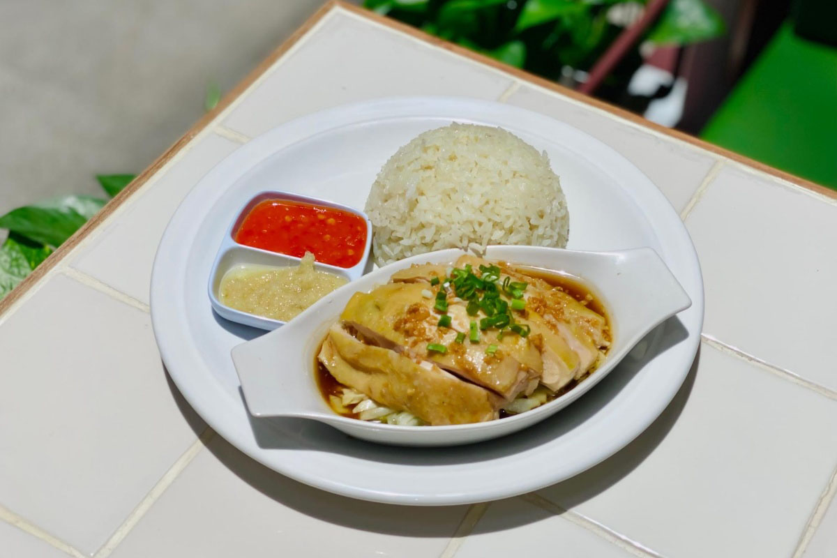 Hometown Hainan Coffee - Chicken rice
