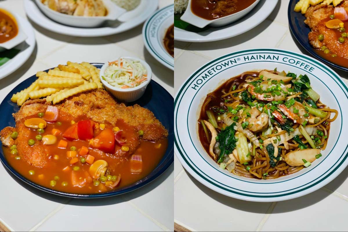 Hometown Hainan Coffee - Hainan chicken chop & mee