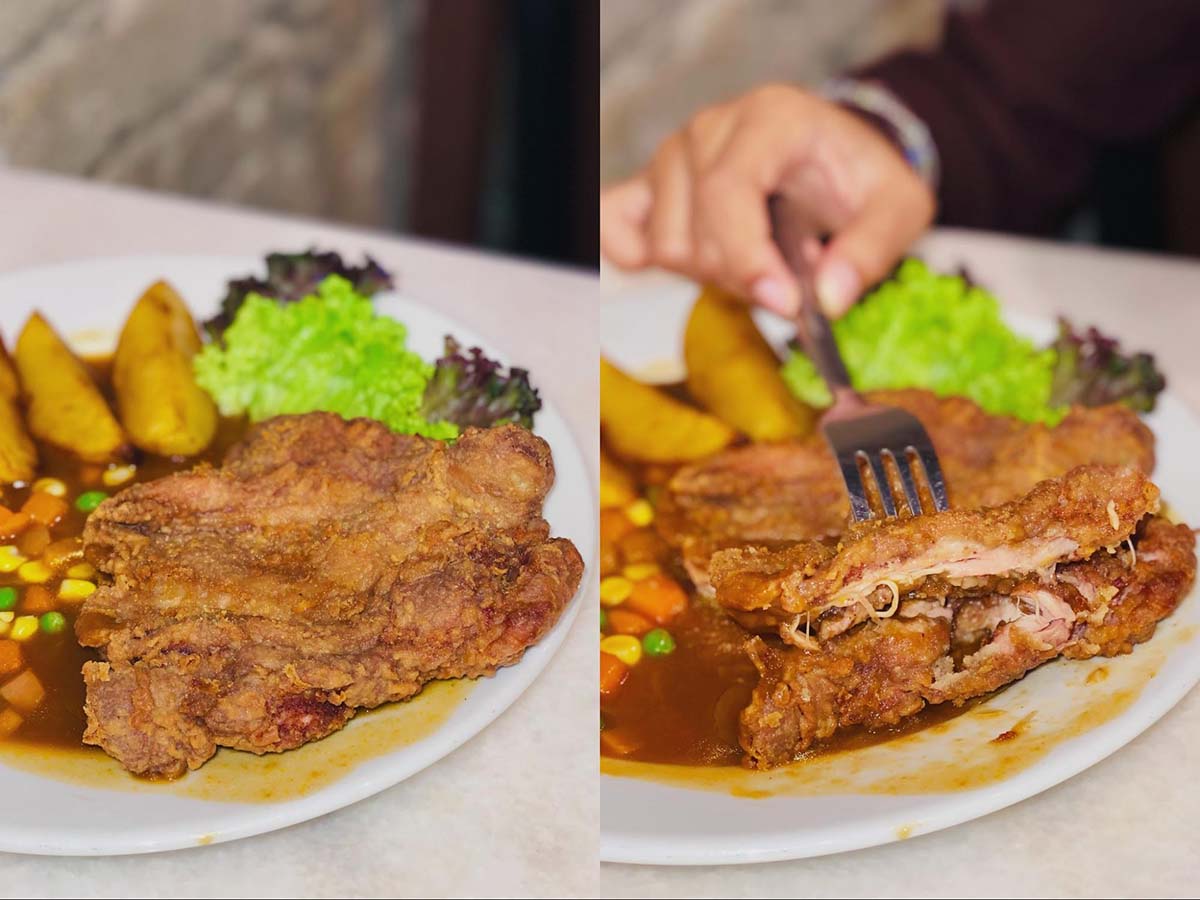 Ho Kow Hainan Kopitiam - Chicken cutlet