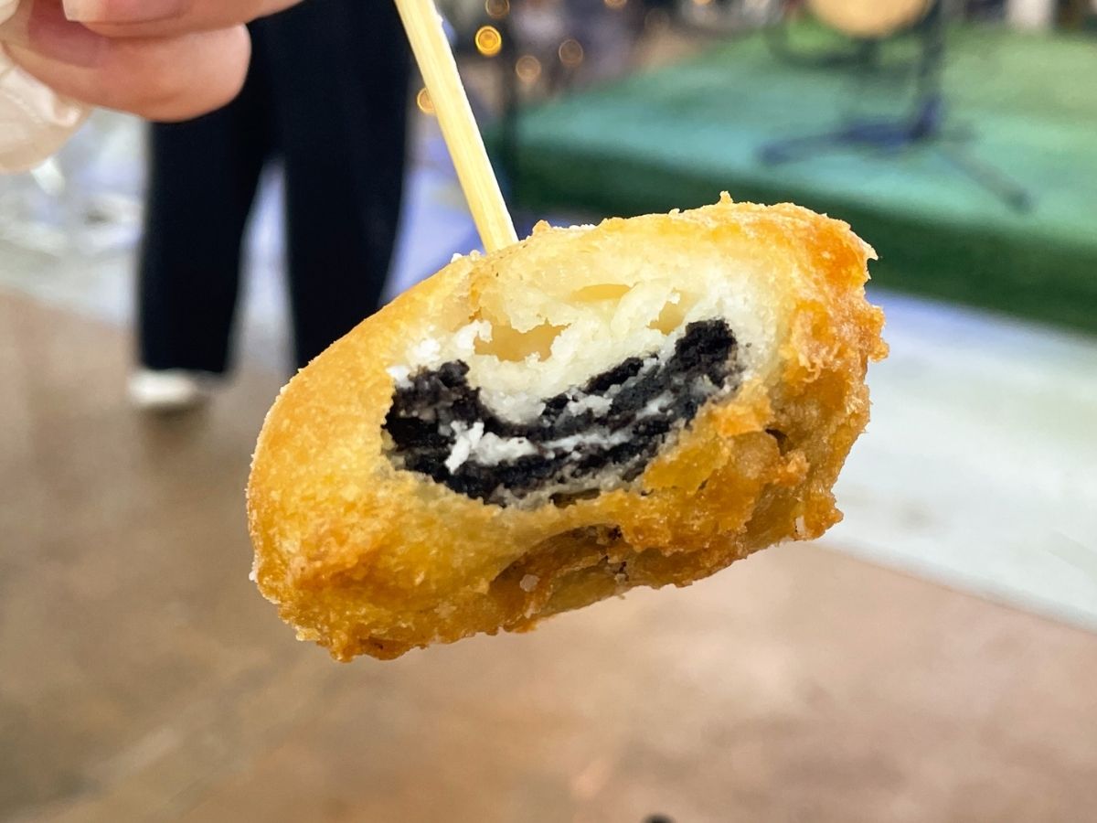 khatib pasar malam - fried oreo