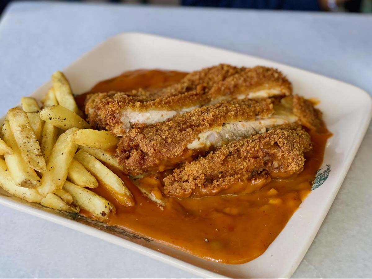Kopi Khuat - Chicken cutlet