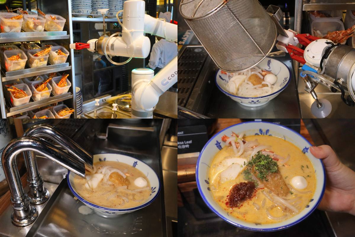 lobsterfest - laksa cooking