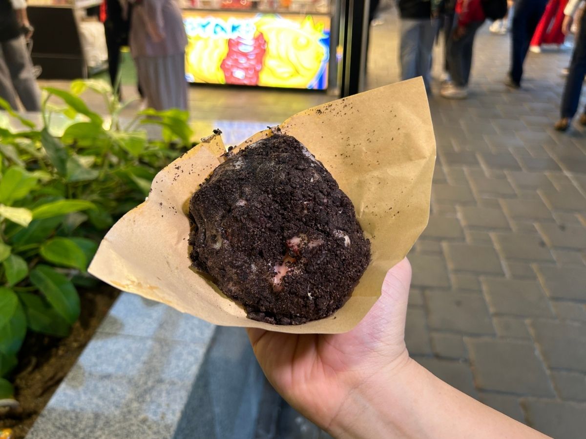 Punggol pasar malam - momomochi mochi ball