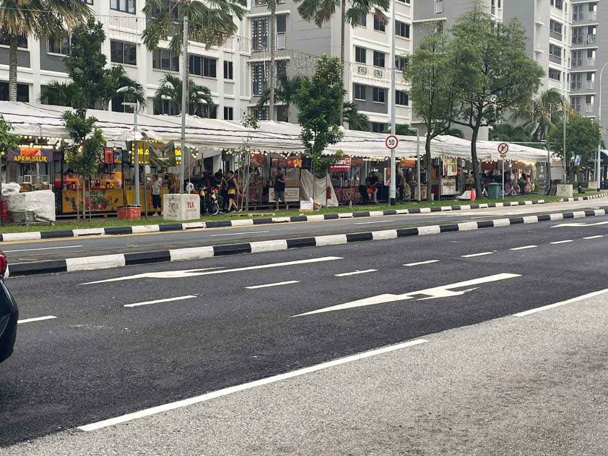 pasir ris pasar malam - first half