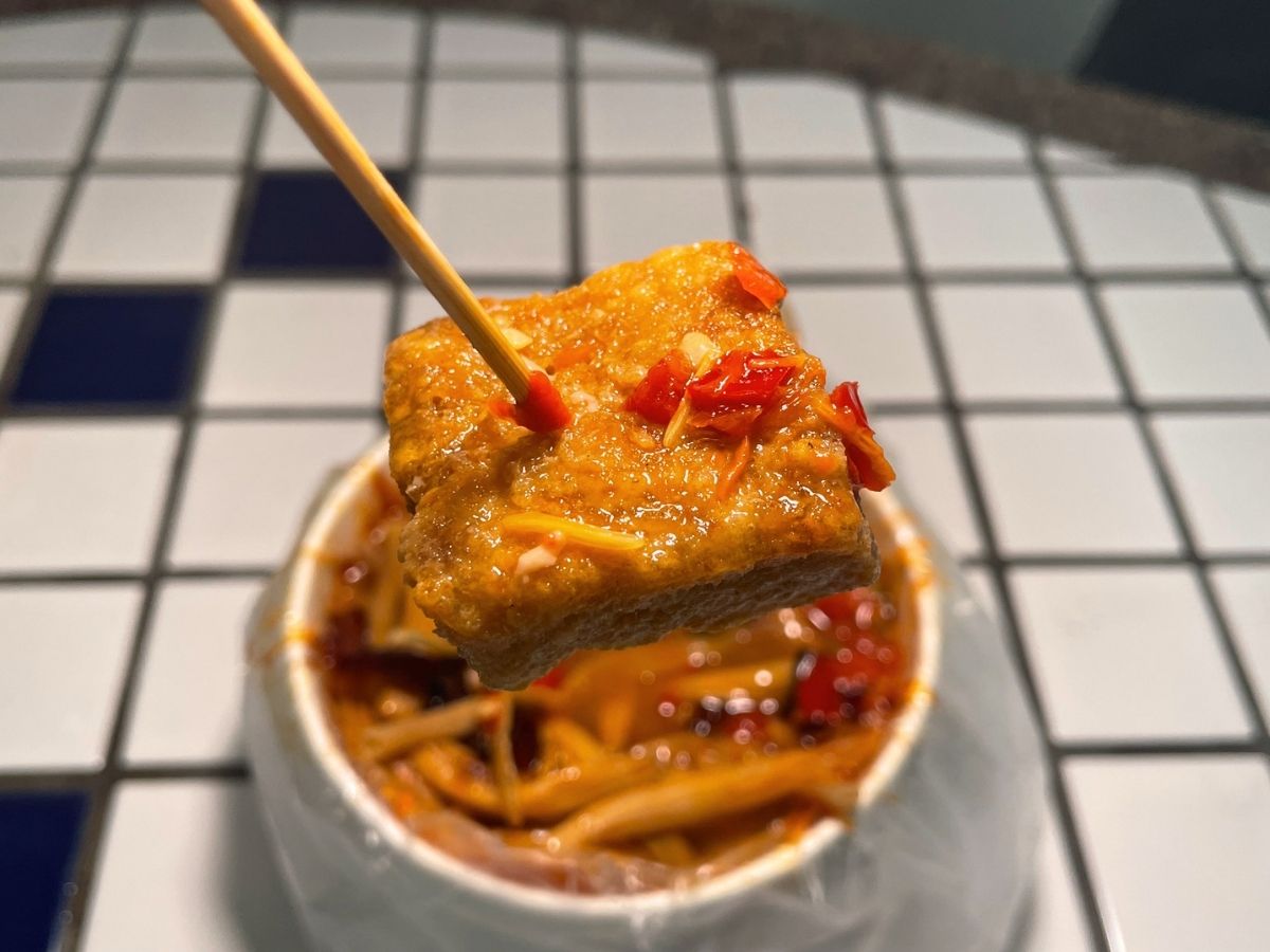pasir ris pasar malam - man kou xiang stinky tofu tofu1