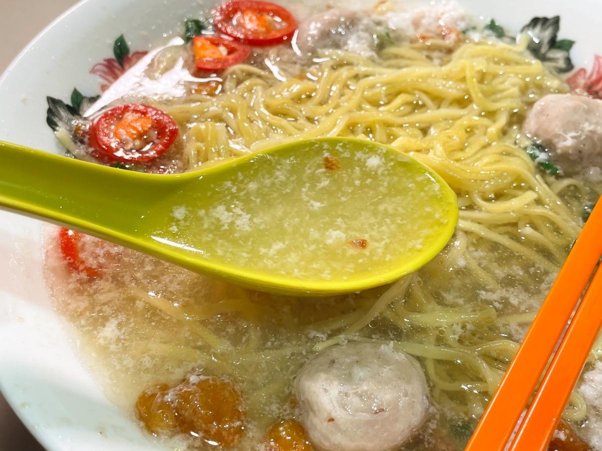 soupy bak chor mee showdown - xing ji soup