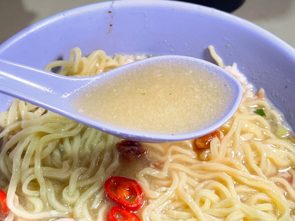 soupy bak chor mee showdown - seng hiang soup
