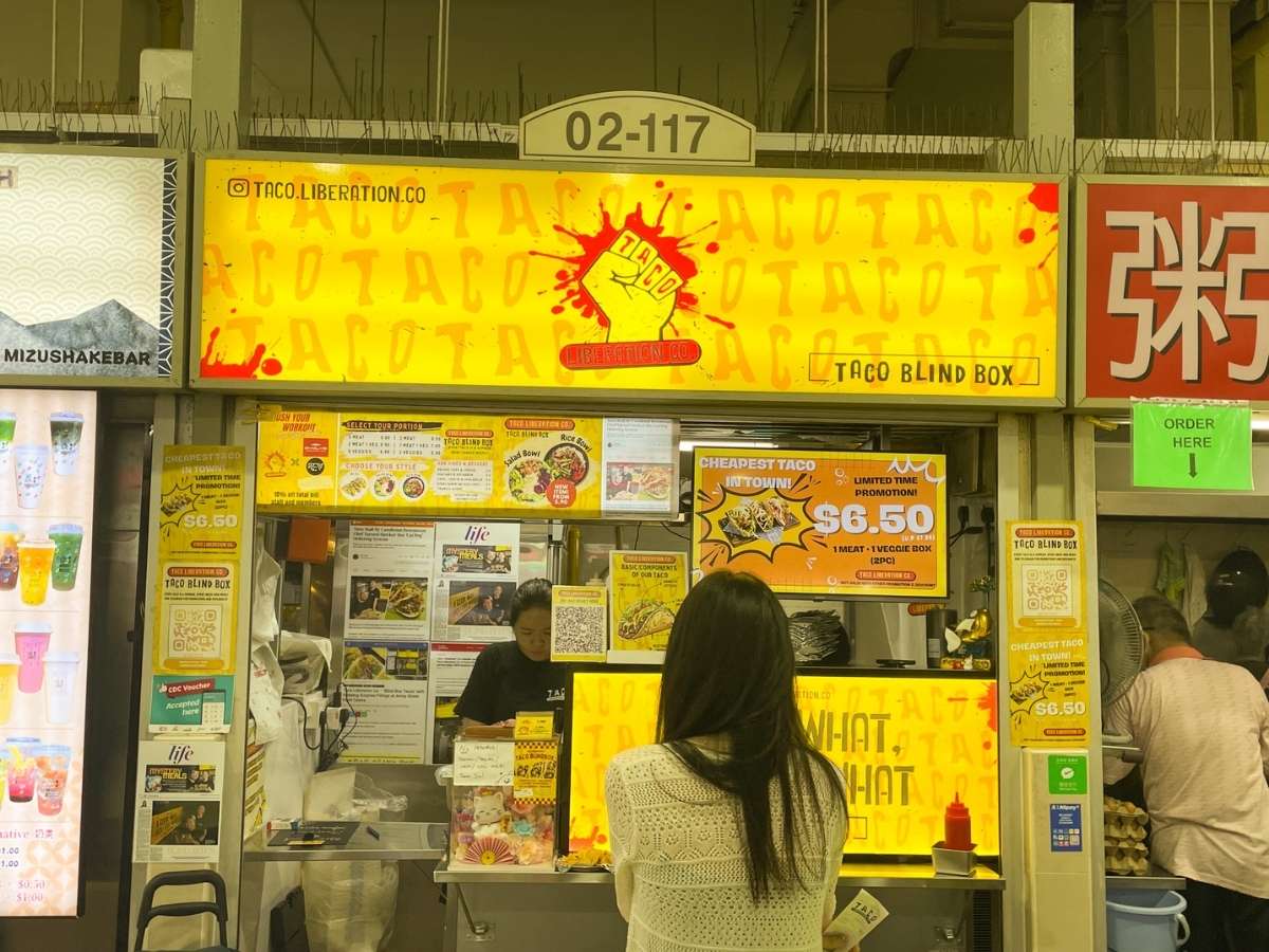 taco liberation co - stall front