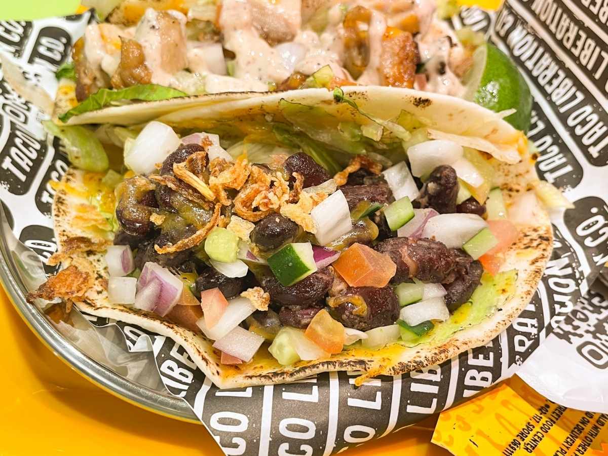 taco liberation co - tacos with beans