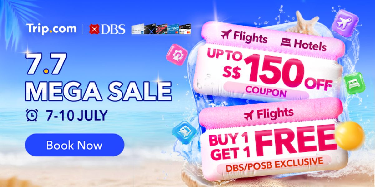 Trip.com 7.7 Mega Sale